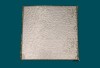 6 in. x 6 in. Stainless Steel Stucco Textured Tile Fiberock Backing