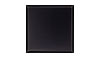 4 1/4 in. x 4 1/4 in. Aluminum Satin Black Tile Fiberock Backing