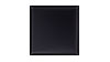 4 in. x 4 in. Aluminum Satin Black Tile Hardboard Backing