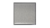 4 in. x 4 in. Brushed Aluminum Tile Fiberock Backing