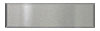 2 1/4 in. x 8 in. Brushed Aluminum Tile (Horizontal) Fiberock Backing