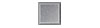 2 in. x 2 in. Brite Brushed Anodized Aluminum Tile Fiberock Backing