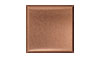 4 1/4 in. x 4 1/4 in. 110 Copper Tile #4 Brushed Finish Fiberock Backing