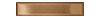 1 1/4 in. x 6 in. 110 Copper Tile #4 Brushed Finish (Horizontal) Fiberock Backing