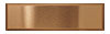 2 1/4 in. x 8 in. 110 Copper Tile #4 Brushed Finish (Horizontal) Hardboard Backing