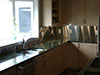 Custom Cut 22 ga. (0.03 in.) 304 Stainless Steel Hemmed Sheet Backsplash (non-magnetic)