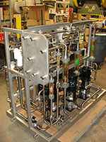 Wine processing skid