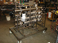 Water filtration skid