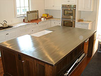 Stainless Steel island