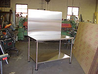 Stainless Steel Tiles Table