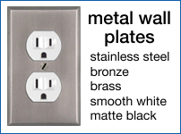 Stainless Steel and Metal Wall Plates